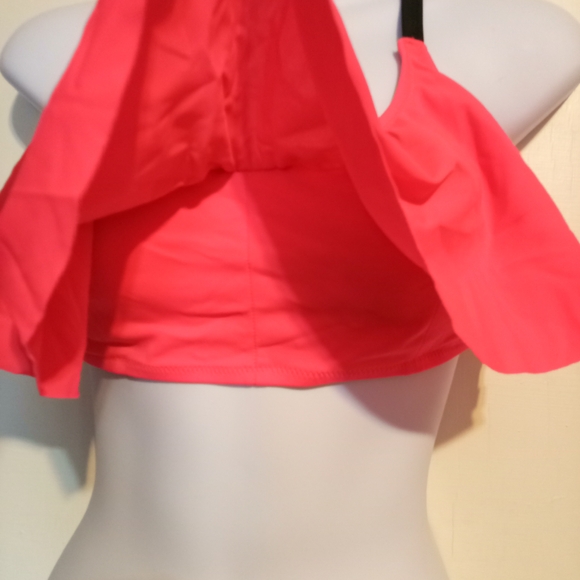 🛍️ BUNDLE ONLY🛍️Victoria's Secret Pink Ruffle Bikini Top - Picture 3 of 6